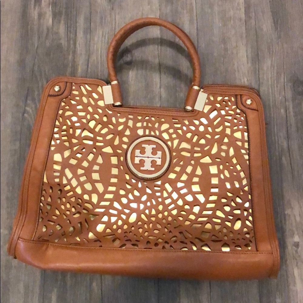 Brown handbag!